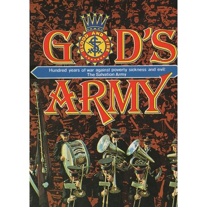 Australian Salvation Army Gods Adelaide 1980 Anniversary Rare Postcard
