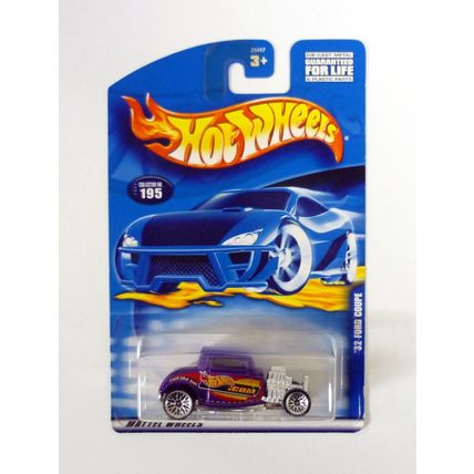 Hot Wheels '32 Ford Coupe #195 Purple Die-Cast Car 2000