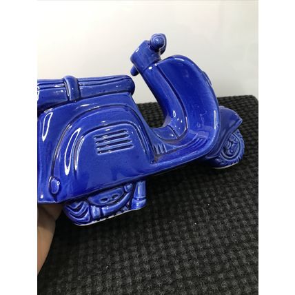 Scooter Figurine money box