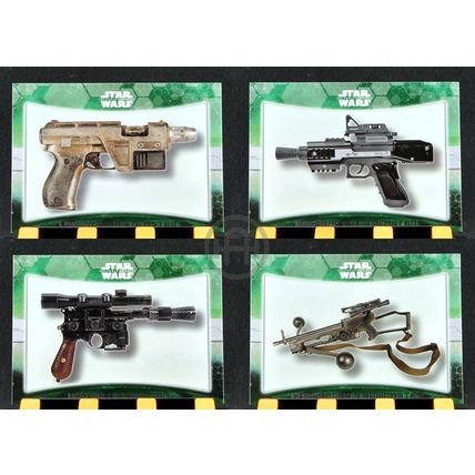 Topps Star Wars The Force Awakens S1 – Weapons Set – Complete (10 cards)
