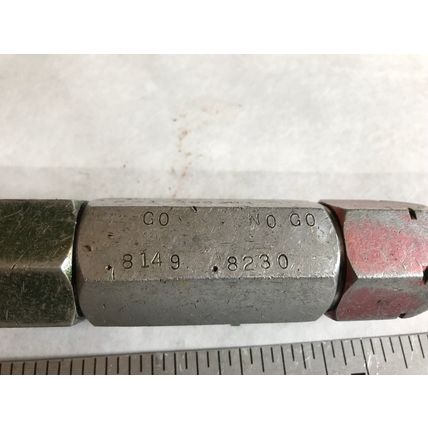 the pipe machinery 8149,8230 go no go plug gauge inspection gage .8149 .8230,AG