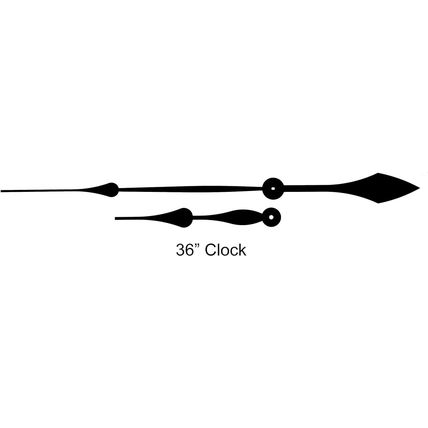 BrandtWorks 36" W x 36" H Farmhouse Clock-GRAY-ANALOG-NEW-SEALED-FAST SHIPPING