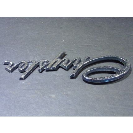 Chrysler Emblem OEM 2964804 New Yorker Town & Country Newport 1969