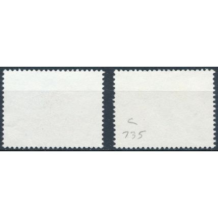 Establishment of Post Office & Telekom Ltd - South Africa 1991 - F H - SG 734/5