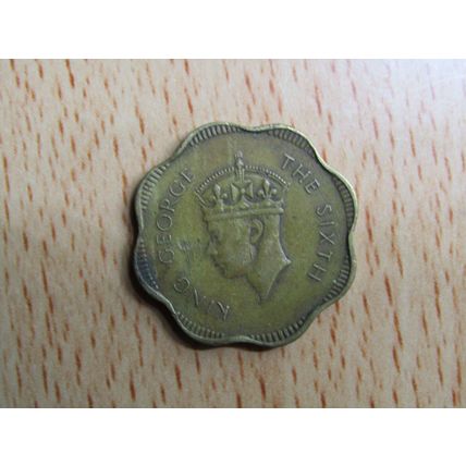 Ceylon 1951 10 Cents Coin