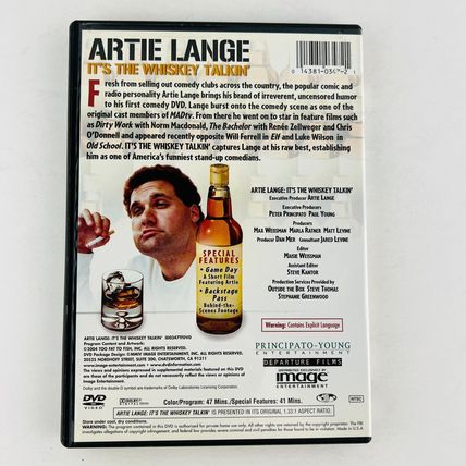 Artie Lange - It's the Whiskey Talking DVD