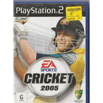 GAME - PS2 - EA SPORTS CRICKET 2005