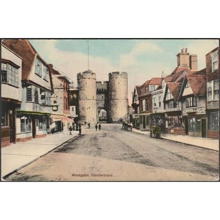 Westgate, Canterbury, Kent, c.1905-10 - JG Charlton Postcard