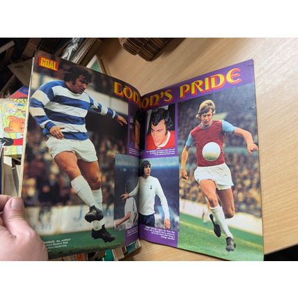 GOAL MAGAZINE #254 14 JULY 1973 UK FOOTBALL MAGAZINE - BOBBY ROBSON (LL)