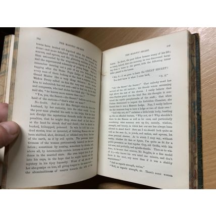 RARE* 1872 "THE WORKS OF THOMAS HOOD" VOLUME 9 ANTIQUE BOOK (P4)
