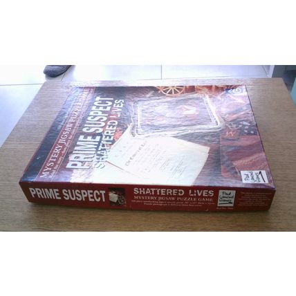 PRIME SUSPECT: SHATTERED LIVES Mystery Jigsaw Puzzle Game (550 Piece) 1994