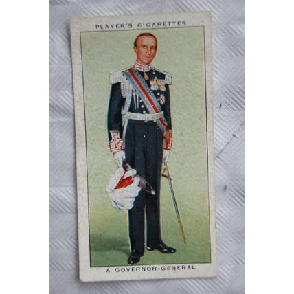 1937 Players Coronation Ceremonial Dress No. 38 A Governor-General