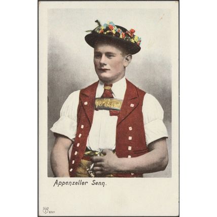 Appenzeller Senn, c.1900-05 - Künzli AK