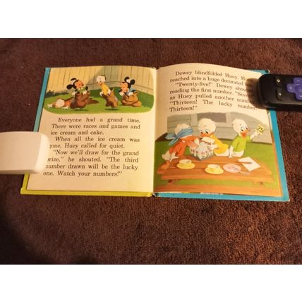 Tell-A-Tale Donald Duck's Lucky Day By Walt Disney Production 1951 Great Shape