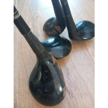 Vintage Wilson 1200 Woods Set Driver 3,4,5 Woods Golf Clubs