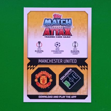 Topps Match Attax Extra 2022/23 STOPPER #101 DAVID DE GE Manchester United