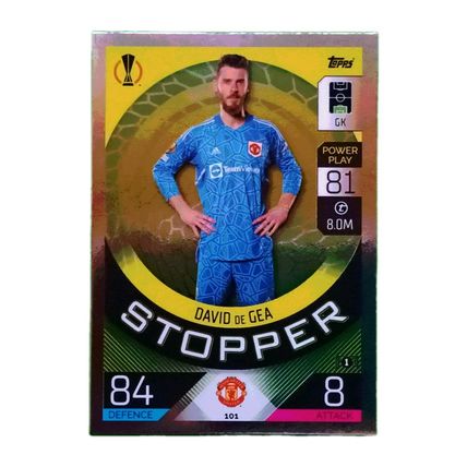 Topps Match Attax Extra 2022/23 STOPPER #101 DAVID DE GE Manchester United