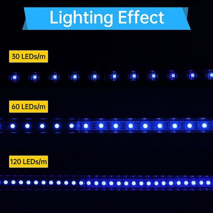 Muzata 10Pack 3.3FT/1M LED Channel Black Aluminum U Shape LED Strip Channel with
