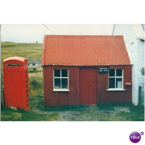GB Postcard - Post Office - Borreraig, Isle of Skye