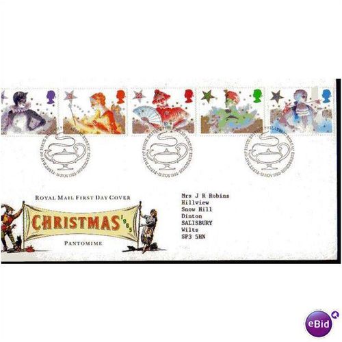 1985 'CHRISTMAS' F.D.C (BUREAU F.D.I) (EBID393)