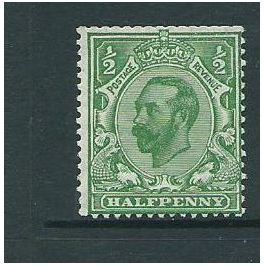 gb stamp downey head sg334 hm green george v cv.£40