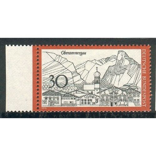 Germany 1970 - SG1523 - Tourism - "Oberammergau" (unused)