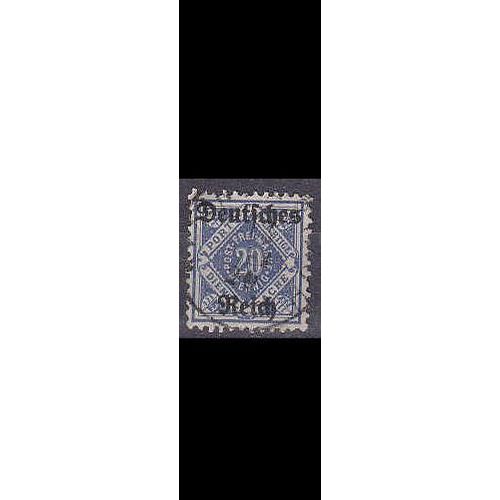 GERMANY REICH Dienst [1920] MiNr 0055 X ( O/used ) [La]