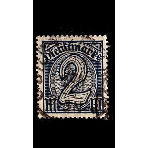 GERMANY REICH Dienst [1922] MiNr 0070 ( O/used ) [La]