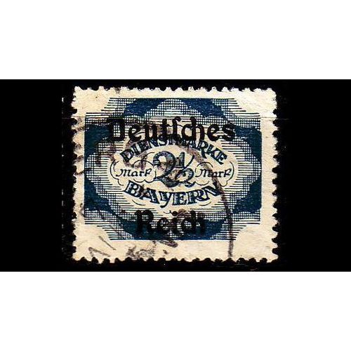 GERMANY REICH Dienst [1920] MiNr 0049 ( O/used ) [La]