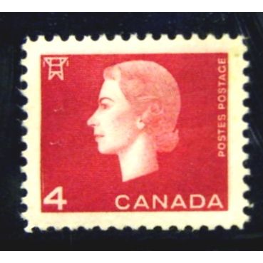 CANADA 1963 SG 530 4c CARMINE RED M MINT#