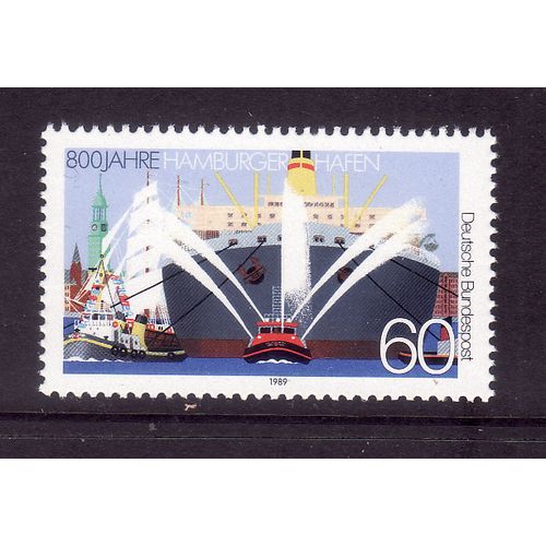 GERMANY 1989 60pf HAMBURG HARBOUR SG 2273 U/M MINT