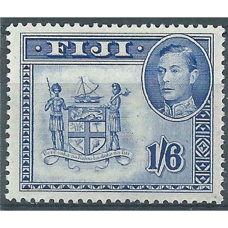 Fiji 1950 SG263a 1/6d Ultramarine Mounted Mint....
