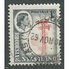 RHO 1959 1d 'VHF MAST' FINE USED (EBID45-590)
