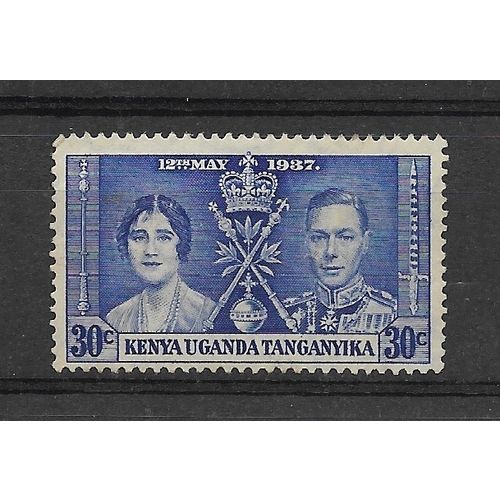 KUT.SG130 30c Bright Blue.Mounted Mint.July18