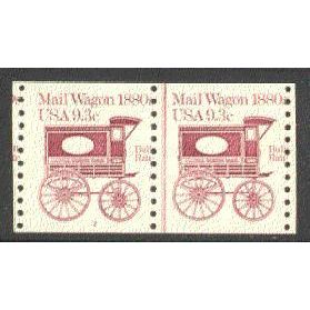 1903 9.3c Mail Wagon Average MNH Dry Gum CNP Left 2 V0843