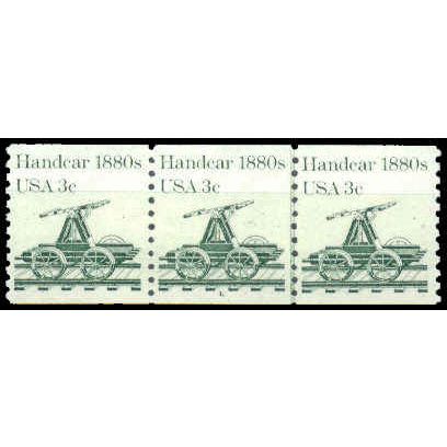 1898 3c Handcar Very Fine MNH Dry Gum PNC 1/3 P0970