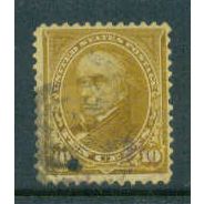Used 283 10c Daniel Webster Just Clears M05388