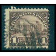 Used 571 $1 Lincoln Memorial Average M09491