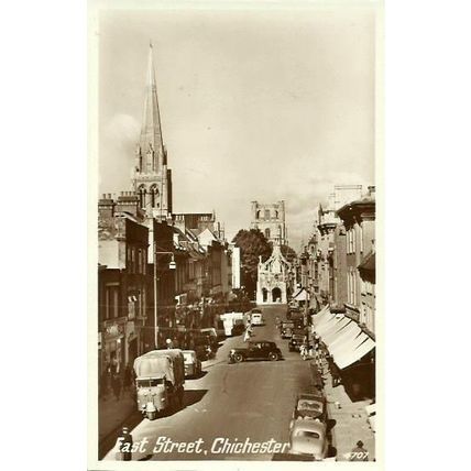 Sussex CHICHESTER East Street Postcard (Photo Precision 4707)