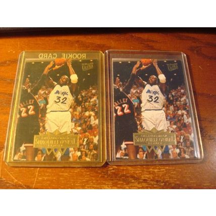 1995 Fleer/Ultra, 3-Cards, SHAQUILLE O'NEAL, HOF, Magic,