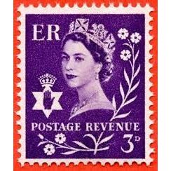 GB 1958 Ireland 3d purple SG N 1