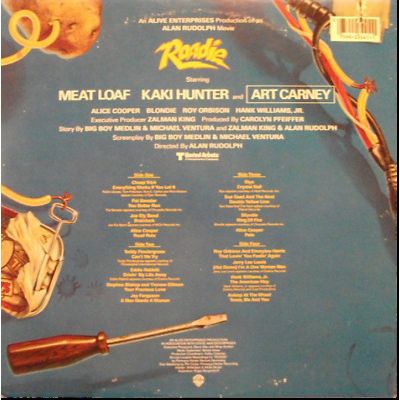 Roadie, Original Sound Track Vinyl Record Album, Cheap Trick, Styx, Etc.