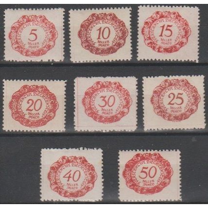 Mi: 1/8 MH 1920 Cat € 6.40