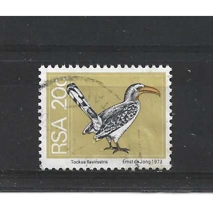 SouthAfrica.SG359 20c Yellow-billed Hornbill.Fine Used.Sep25h
