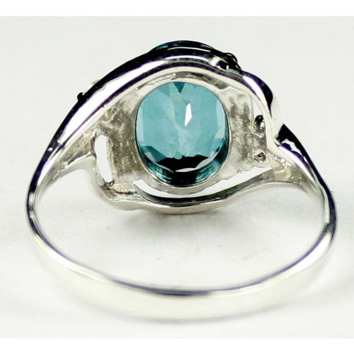 Paraiba Topaz, 925 Sterling Silver Ladies Ring, SR021