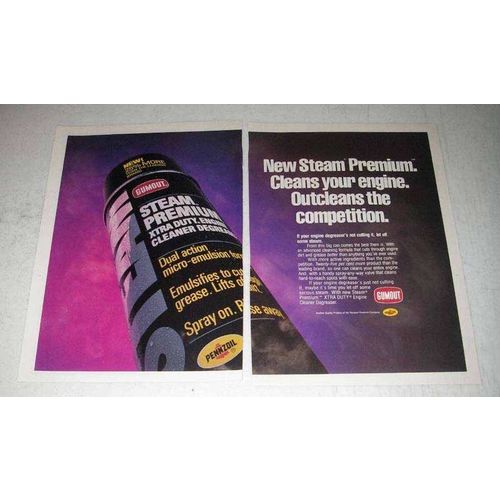 1989 Pennzoil Gumout Steam Premium Ad - Outcleans