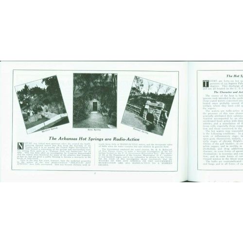 Cutter's Official Guide to Hot Springs, AR: reprint..1 to >29 lots of 10 copies