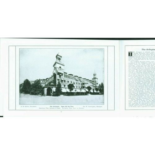 Cutter's Official Guide to Hot Springs, AR: reprint..1 to >29 lots of 10 copies