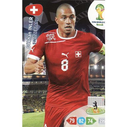 Adrenalyn XL World Cup 2014 Gokhan Inler Switzerland