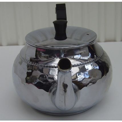 Vintage SONA CHROME Teapot J528 by NCJ Ltd. Stratford-on-Avon England